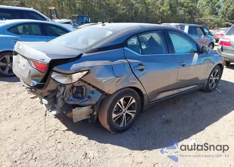 2022 Nissan Sentra Sv Xtronic Cvt из США, поврежденный, VIN 3N1AB8CV0NY246860